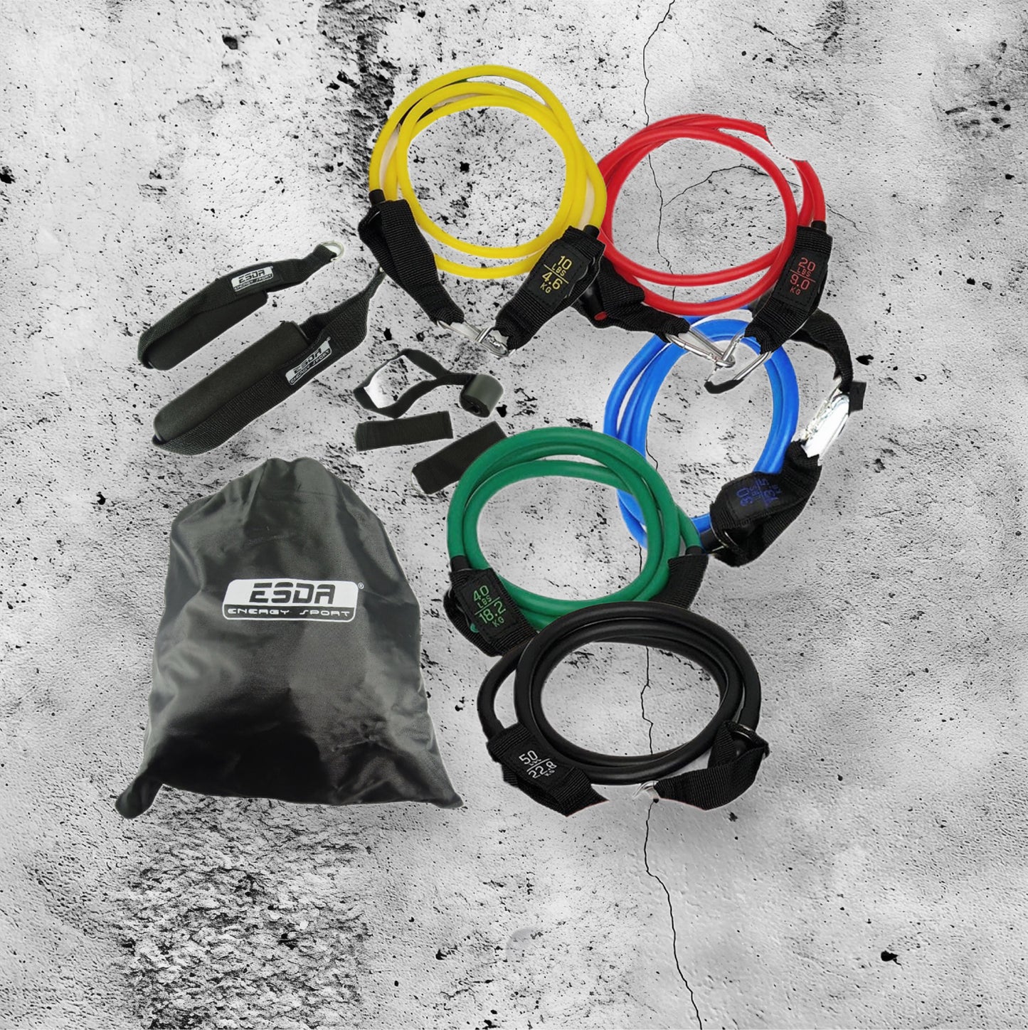 SET BANDAS TUBULARES 10PCS ESDA