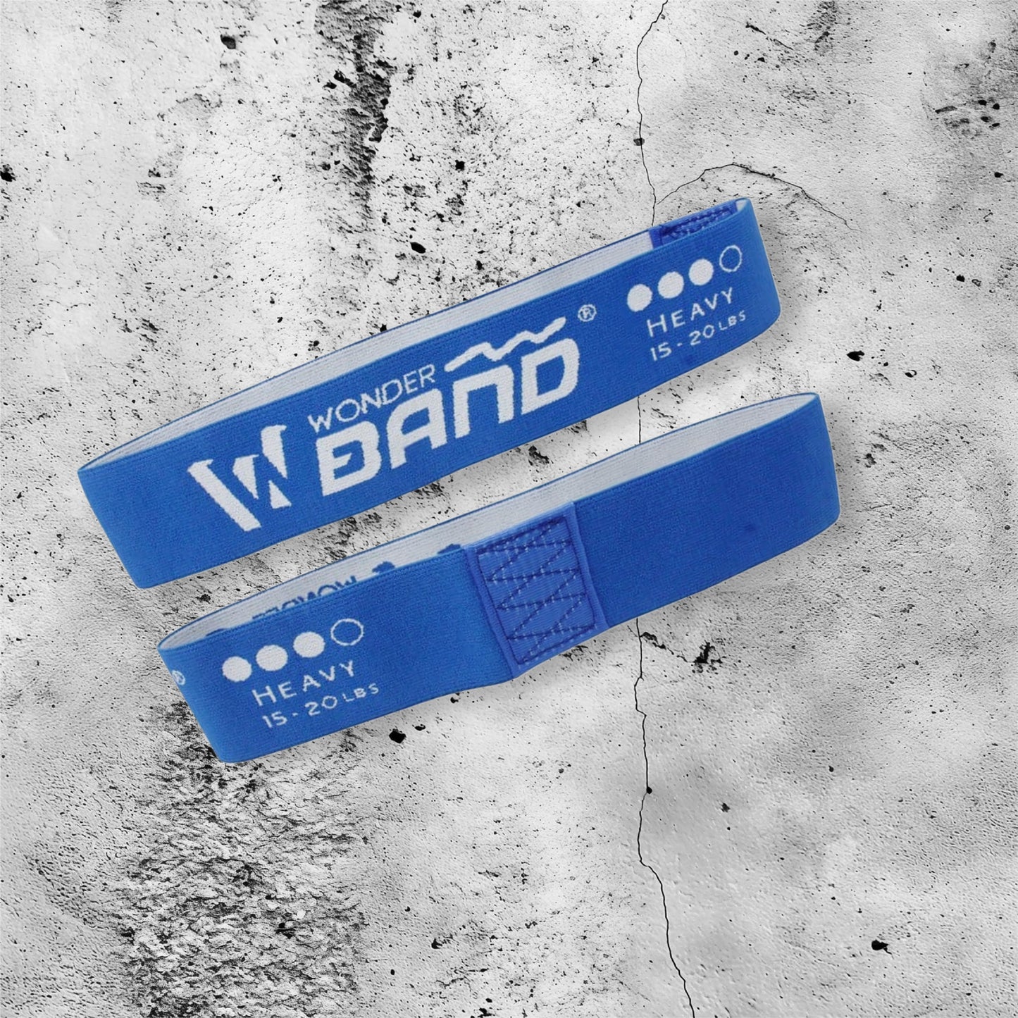 BANDA CERRADA EN TELA AZUL